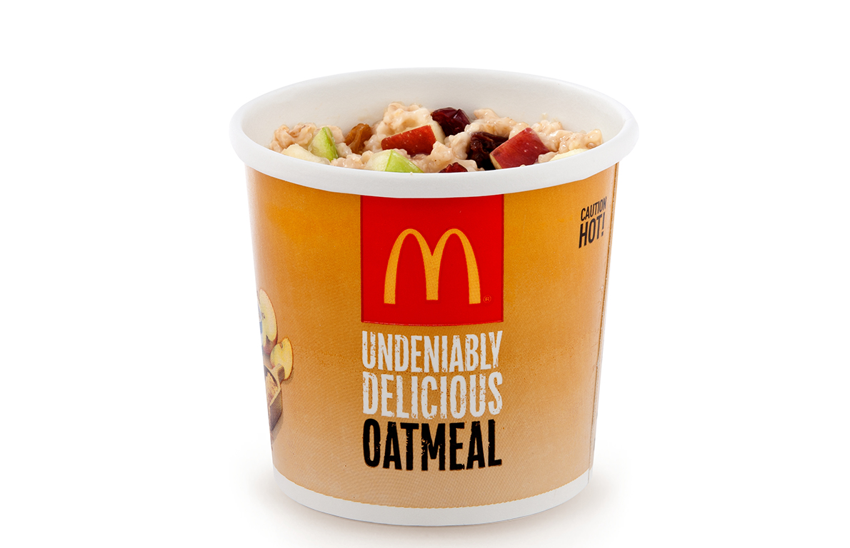 McDonald’s Fruit and Maple Oatmeal Without Brown Sugar from The